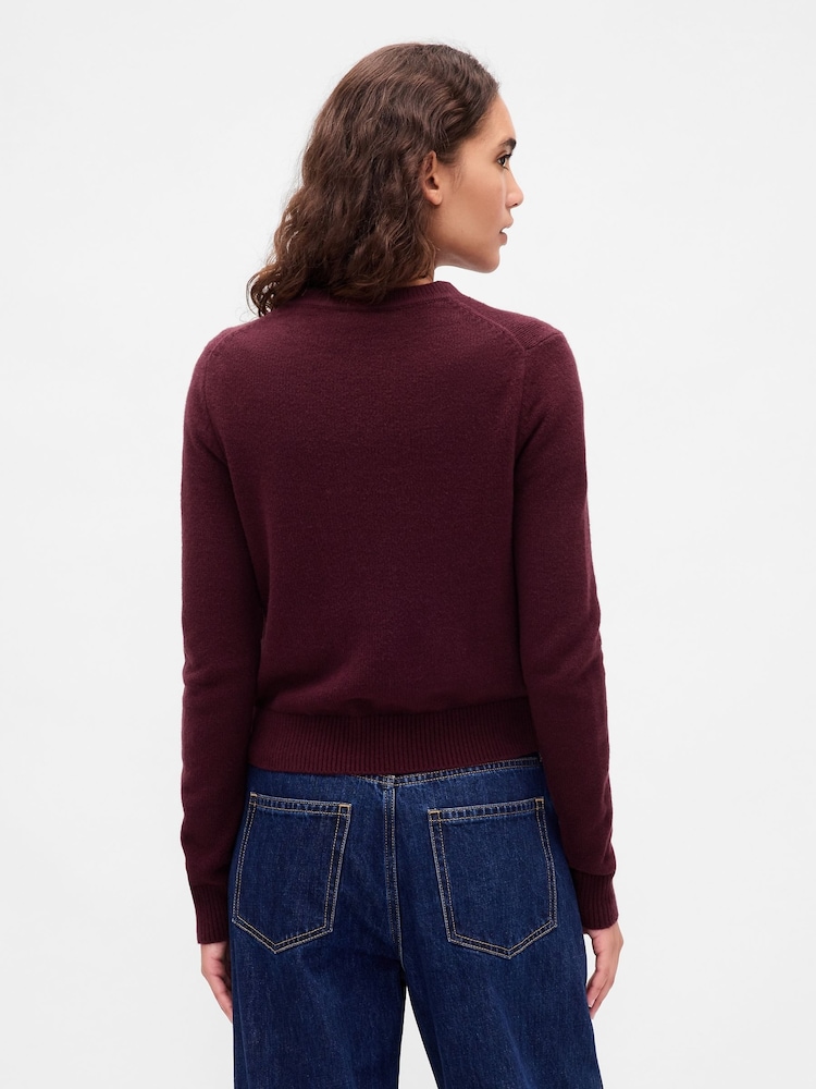 Gap Red Soft Touch Crew Neck Jumper - Image 2 of 4