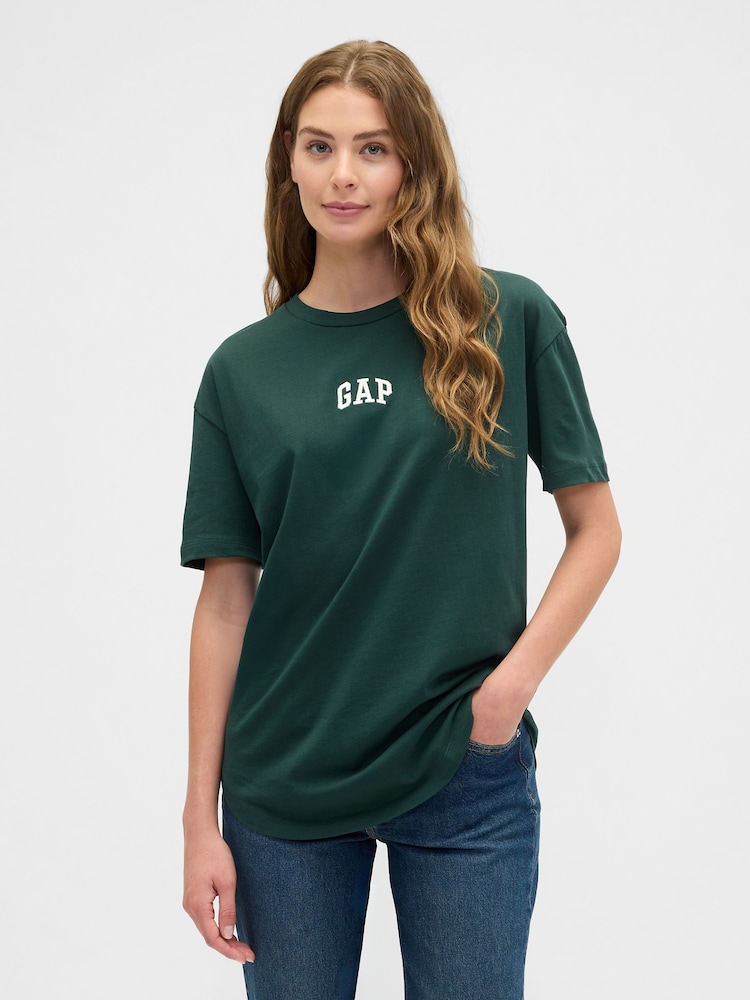Gap Green Arch Logo T-Shirt - Image 1 of 4
