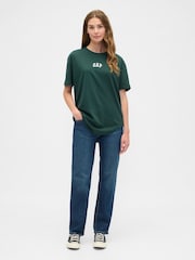 Gap Green Arch Logo T-Shirt - Image 3 of 4