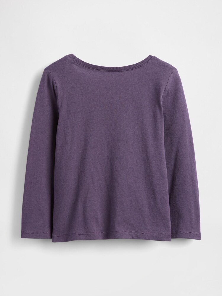 Gap Purple Graphic T-Shirt (6mths-5yrs) (6mths-5yrs) - Image 2 of 3