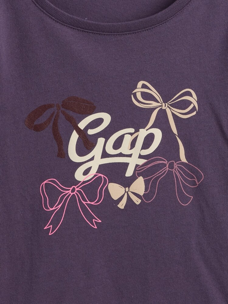 Gap Purple Graphic T-Shirt (6mths-5yrs) (6mths-5yrs) - Image 3 of 3