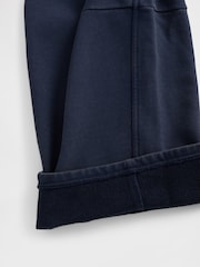 Gap Navy Blue Heavyweight French Terry Barrel Joggers - Image 5 of 5