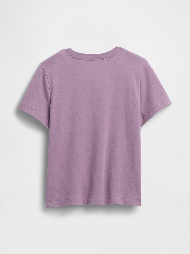 Gap Purple Disney Minnie Mouse Logo T-Shirt (6mths-5yrs) - Image 2 of 3 Gap Purple Disney Minnie Mouse Logo T-Shirt (6mths-5yrs) - Image 2 of 3