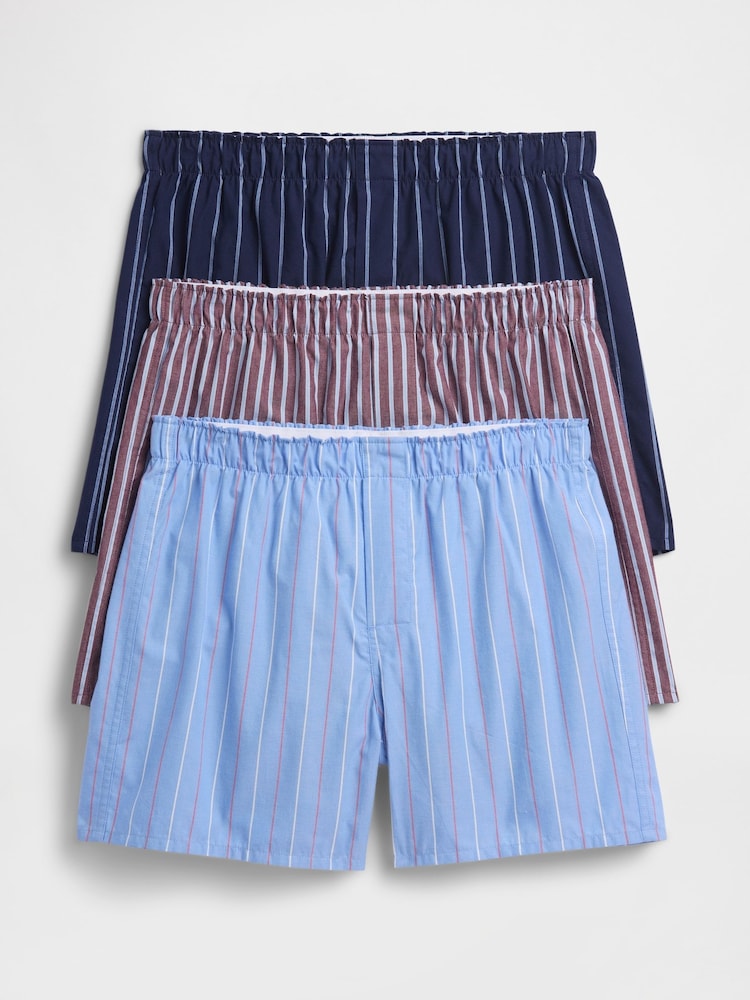 Gap Multi 4" Boxers 3 Pack - Image 1 of 1 Gap Multi 4" Boxers 3 Pack - Image 1 of 1