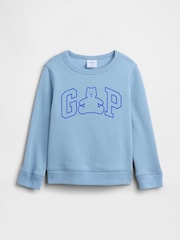 Gap Blue Logo Sweatshirt (6mths-5yrs) (6mths-5yrs) - Image 1 of 3