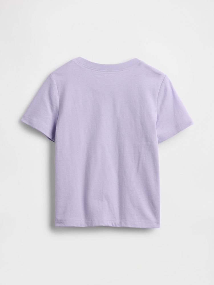 Gap Logo Crew Neck Short Sleeve T-Shirt (6mths-5yrs) (6mths-5yrs) - Bild 2 von 3
