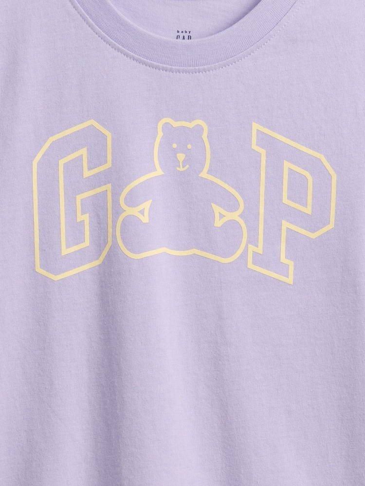Gap Logo Crew Neck Short Sleeve T-Shirt (6mths-5yrs) (6mths-5yrs) - Bild 3 von 3