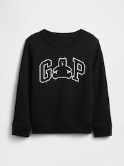 Gap Black Logo Sweatshirt (6mths-5yrs) (6mths-5yrs) - Image 1 of 3