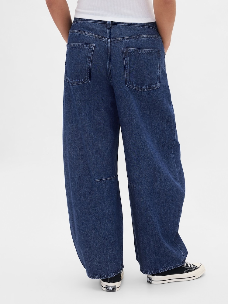 Gap High Waisted UltraSoft Crossover Horseshoe Jeans - Bild 2 von 6