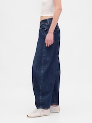 Gap High Waisted UltraSoft Crossover Horseshoe Jeans - Bild 4 von 6