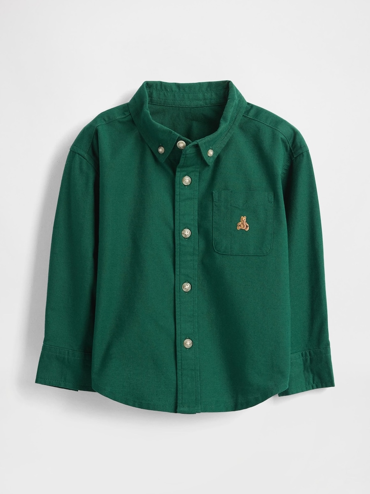 Gap Green Oversized Oxford Shirt (6mths-5yrs) (6mths-5yrs) - Image 1 of 2 Gap Green Oversized Oxford Shirt (6mths-5yrs) (6mths-5yrs) - Image 1 of 2