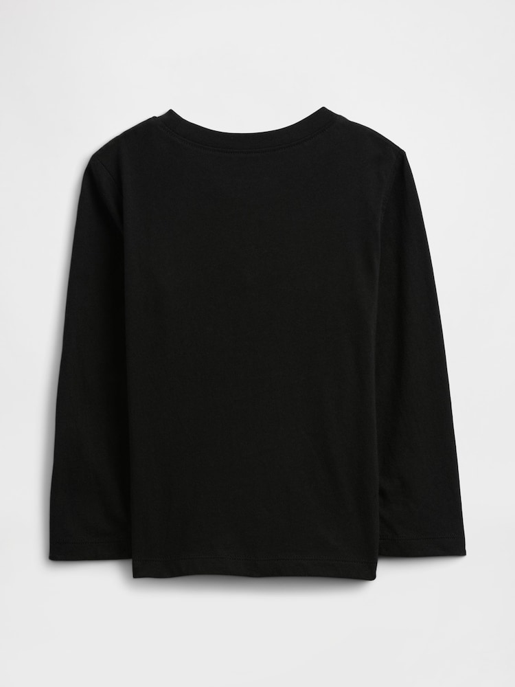 Gap Black Graphic T-Shirt (6mths-5yrs) - Image 2 of 3