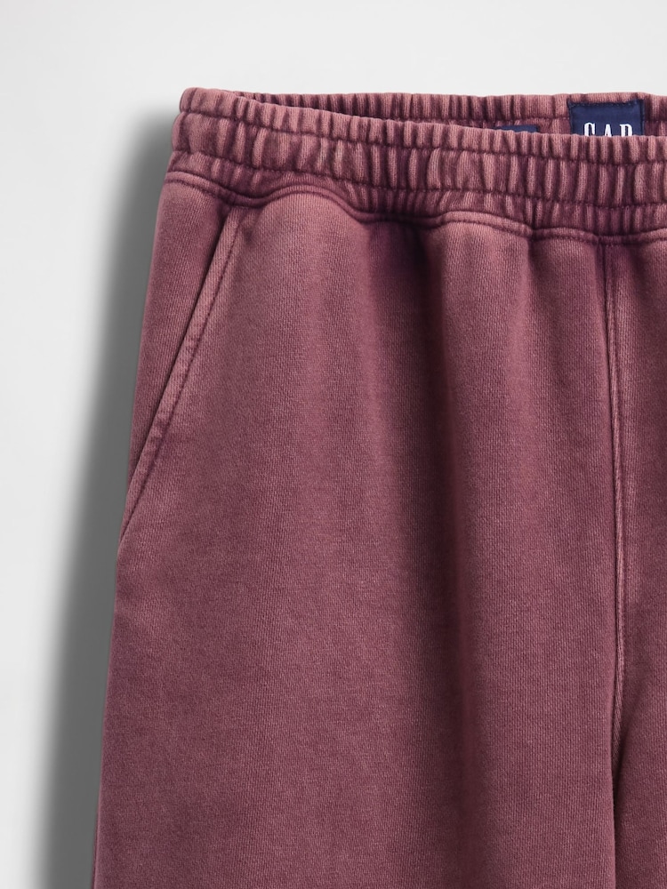Gap Washed Red Heavyweight Relaxed Joggers - Image 5 of 5