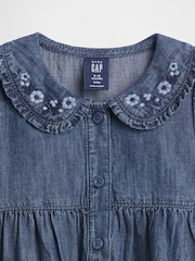 Gap Denim Collared One-Piece (Newborn-24mths) (0-24mths) - Slika 3 iz 4