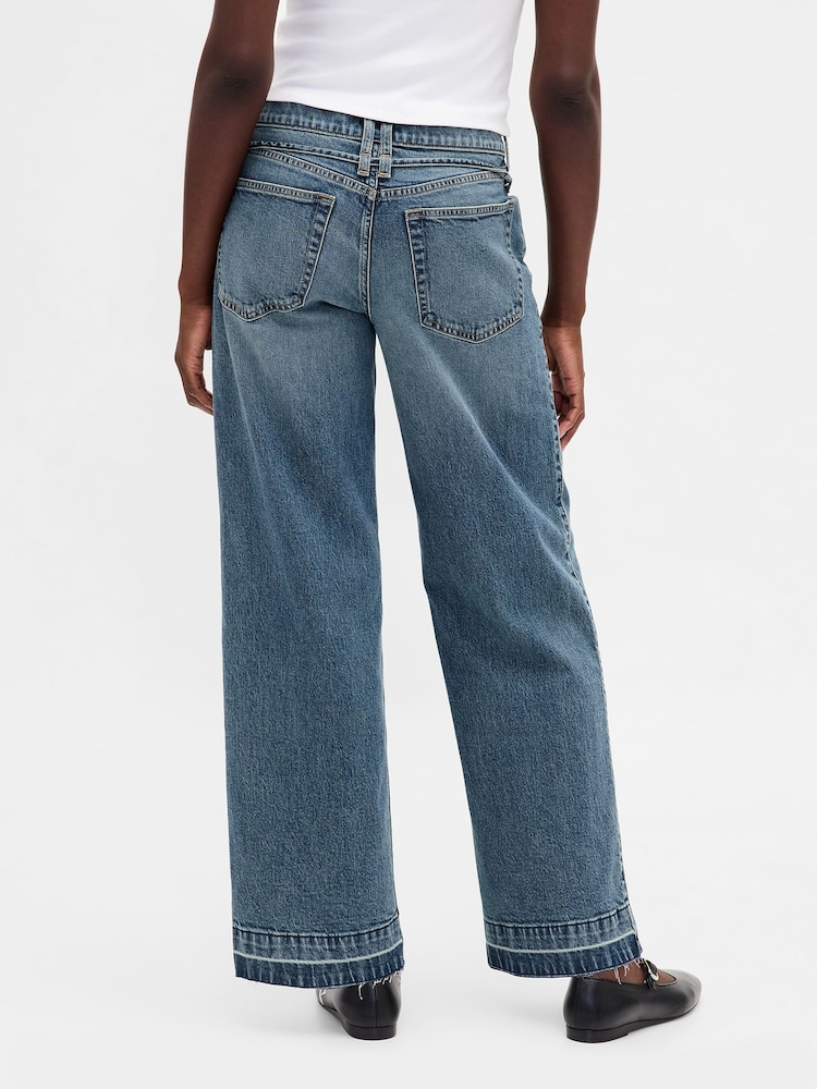 Gap Blue Low Waisted '90s Loose Jeans - Image 2 of 6