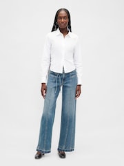 Gap Blue Low Waisted '90s Loose Jeans - Image 4 of 6