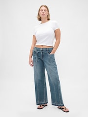 Gap Blue Low Waisted '90s Loose Jeans - Image 5 of 6
