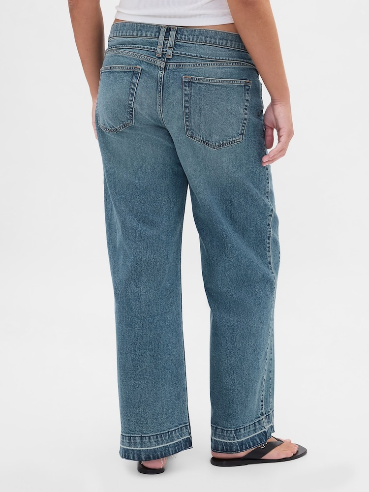 Gap Blue Low Waisted '90s Loose Jeans - Image 6 of 6