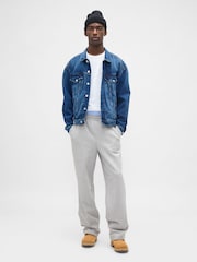 Gap Grey Heavyweight Relaxed Joggers - Image 4 of 5