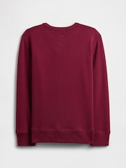Gap Burgundy Red Logo Sweatshirt (4-13yrs) (4-13yrs) - Image 2 of 3