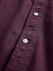Gap Purple UltraSoft Denim Relaxed Shirt - Image 4 of 4