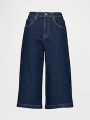 Gap Blue High Waisted Culotte Jeans - Image 3 of 3