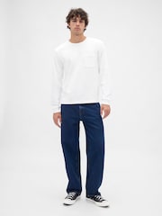 Gap White Heavyweight Relaxed T-Shirt - Image 3 of 4