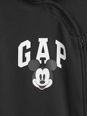 Gap Black Mickey Mouse Disney Logo Sleepsuit (0-24mths) - Image 3 of 3