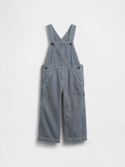 Gap Blue Denim Stripe Baggy All-In-One (6mths-5yrs) - Image 1 of 2