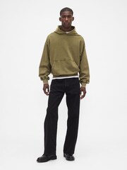 Gap Green Oversized Heavyweight Hoodie - Image 4 of 4