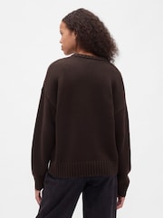 Gap Brown Relaxed Sweatshirt - Image 2 of 4
