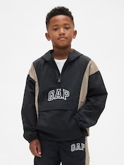 Gap Black Polyamide Anorak Jacket (4-13yrs) (4-13yrs) - Image 1 of 5
