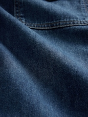 Gap Blue Denim Relaxed Shirt - Image 4 of 4