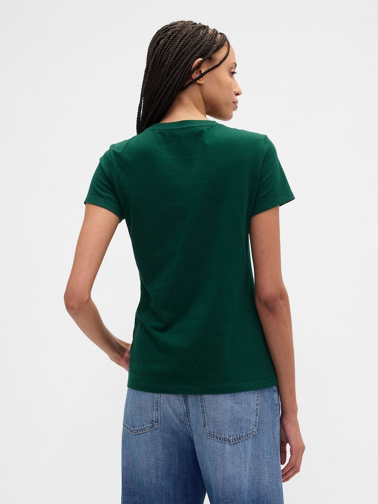 Gap Green Logo T-Shirt - Image 2 of 5