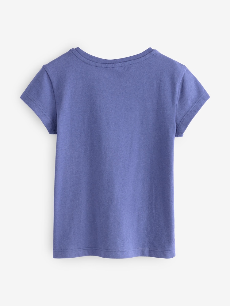 Gap Blue Logo T-Shirt (4-13yrs) (4-13yrs) - Image 2 of 4 Gap Blue Logo T-Shirt (4-13yrs) (4-13yrs) - Image 2 of 4