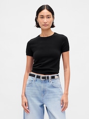 Gap Brown Soft Touch Stretch T-Shirt - Image 1 of 5