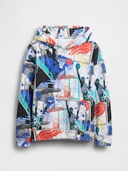 Gap Vintage Soft Relaxed Graphic Hoodie (4-13yrs) (4-13yrs) - Imagen 4 de 5