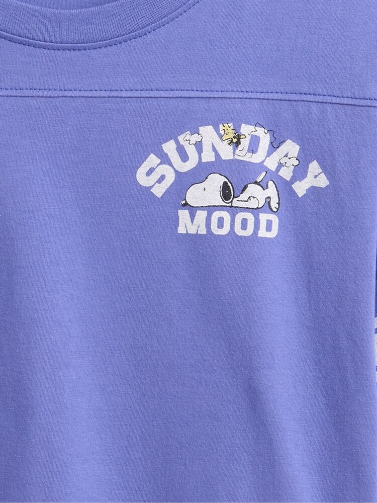 Gap Purple Oversized Graphic T-Shirt (4-13yrs) - Image 4 of 4
