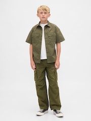 Gap Green Easy Cargo Trousers (4-13yrs) (4-13yrs) - Image 3 of 6