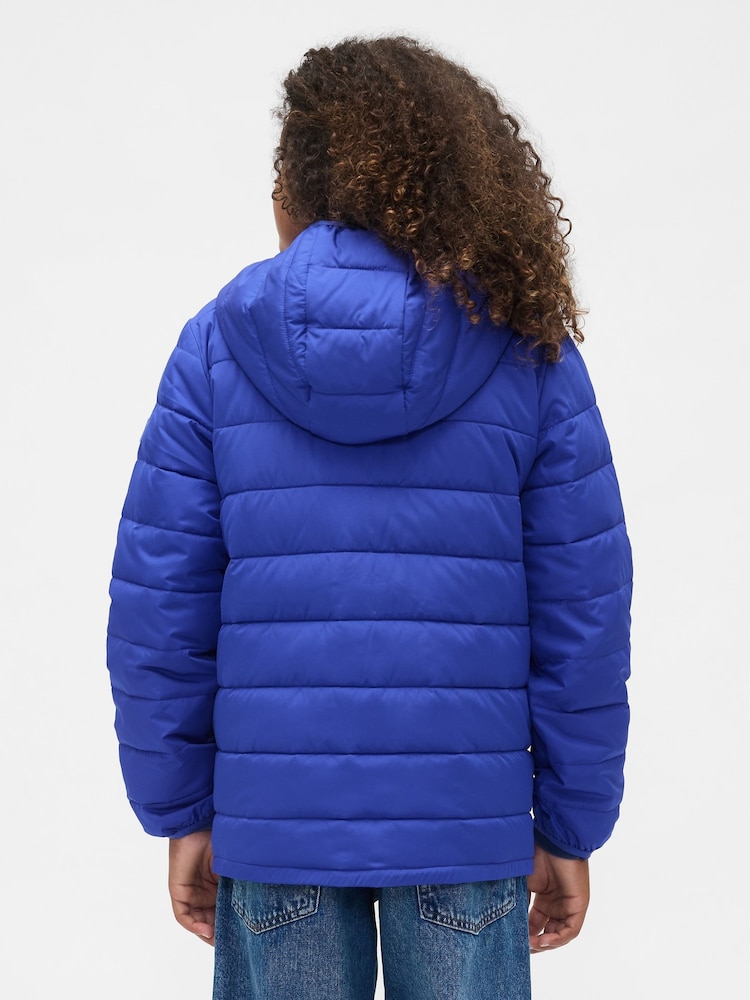 Gap Blue Cold Control Puffer Jacket (4-13yrs) (4-13yrs) - Image 2 of 5