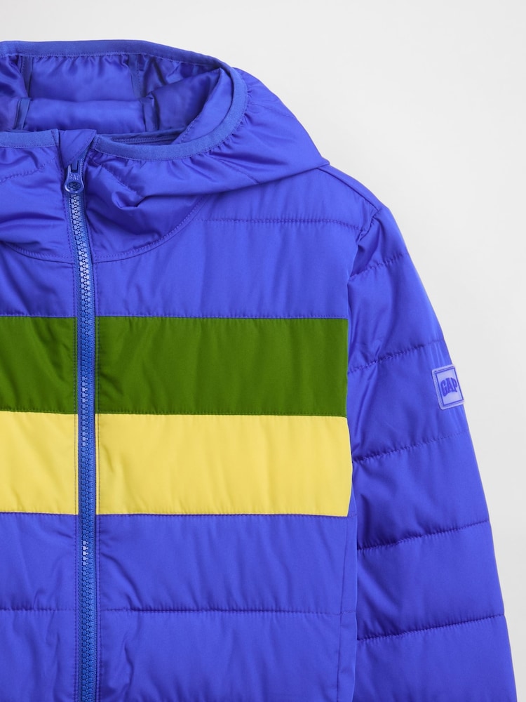 Gap Blue Cold Control Puffer Jacket (4-13yrs) (4-13yrs) - Image 5 of 5