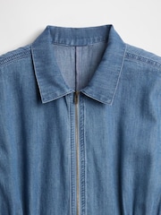 Gap Blue Denim Jogger Jumpsuit (4-13yrs) - Image 4 of 4