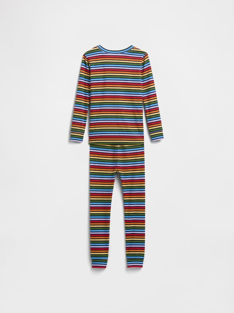 Gap Multi Long Sleeve Pyjama Top & Trousers Set (6mths-5yrs) (6mths-5yrs) - Image 2 of 3