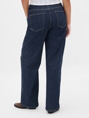 Gap Dark Blue High Waisted '90s Loose Jeans - Image 4 of 6