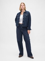 Gap Dark Blue High Waisted '90s Loose Jeans - Image 6 of 6
