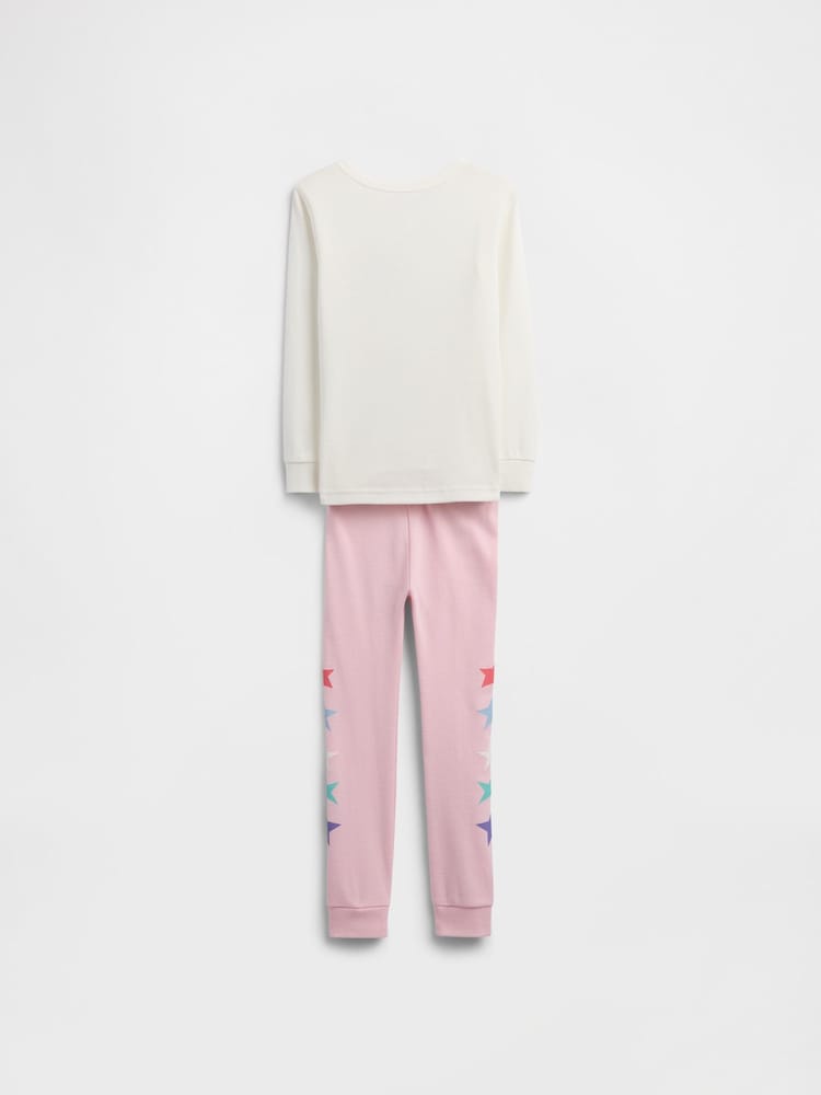 Gap White Disney Princess Cotton Pyjamas Set (6mths-5yrs) (6mths-5yrs) - Image 2 of 3 Gap White Disney Princess Cotton Pyjamas Set (6mths-5yrs) (6mths-5yrs) - Image 2 of 3