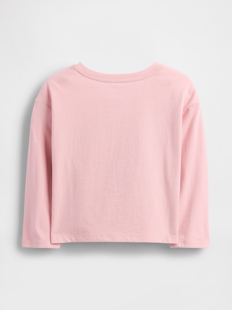 Gap Pink Mix and Match Graphic T-Shirt (6mths-5yrs) - Image 2 of 2
