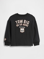 Gap Black Disney Cars Graphic Sweatshirt (6mths-5yrs) (6mths-5yrs) - Image 2 of 2