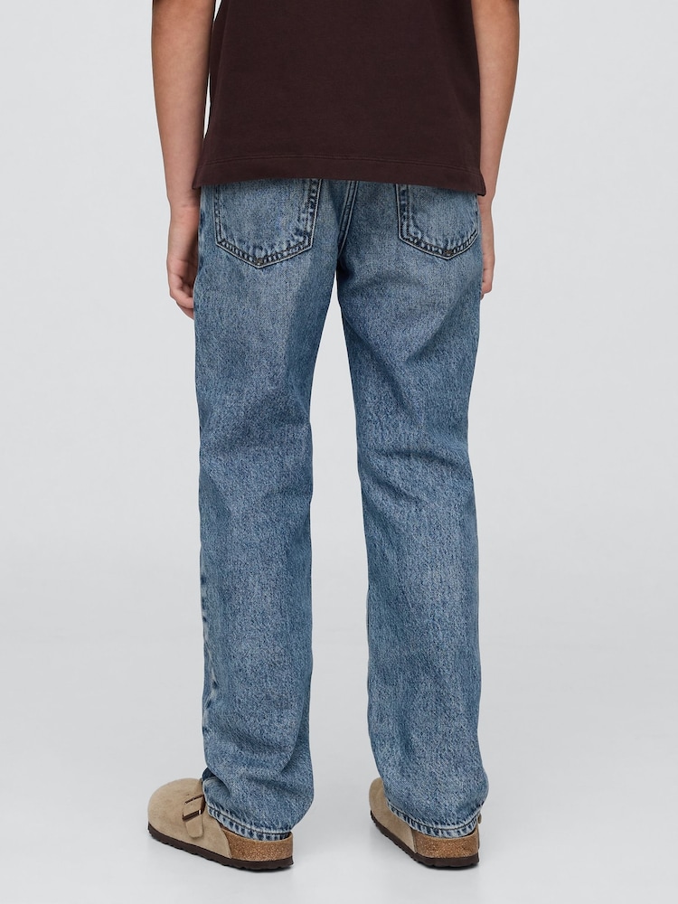 Gap Blue Original Straight Jeans (5-13yrs) (5-13yrs) - Image 2 of 5 Gap Blue Original Straight Jeans (5-13yrs) (5-13yrs) - Image 2 of 5