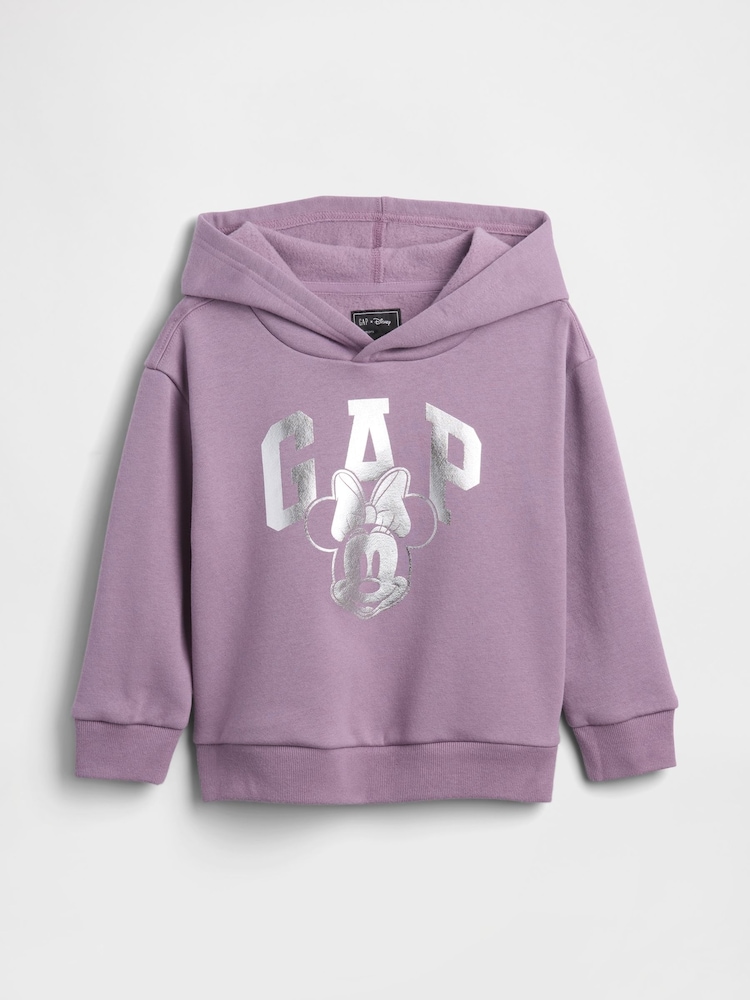 Gap Purple Disney Relaxed Logo Hoodie (6mths-5yrs) (6mths-5yrs) - Image 1 of 3 Gap Purple Disney Relaxed Logo Hoodie (6mths-5yrs) (6mths-5yrs) - Image 1 of 3